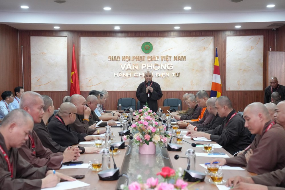 Ban An ninh Đại hội Đại biểu Phật giáo toàn quốc lần thứ X họp triển khai phương án bảo đảm an ninh, trật tự