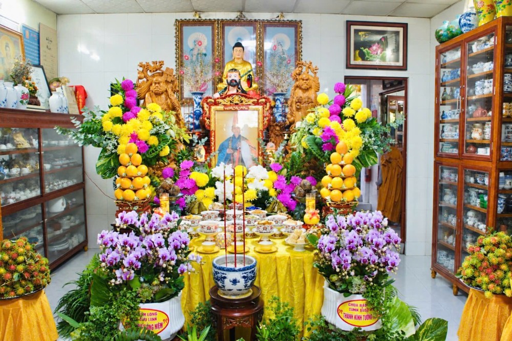 Vĩnh Long: Chùa Huệ Năng trang nghiêm Lễ Húy kỵ cố Đại lão Hòa thượng thượng Hoằng hạ Ân và hiệp kỵ chư vị tiền bối hữu công