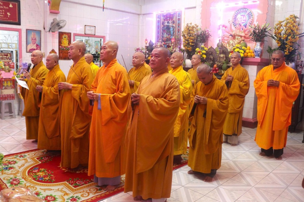 TP.HCM: Chùa Thiên Trường tưởng niệm lần thứ 31 cố Trưởng lão Hòa thượng Thích Thiện Nhuận