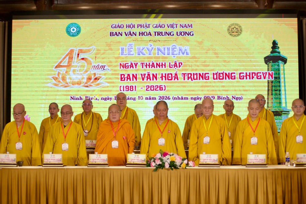 Ninh Bình: Trang nghiêm Đại lễ kỷ niệm 45 năm thành lập Ban Văn hóa Trung ương GHPGVN