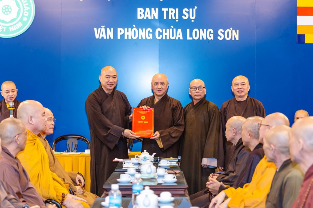 Khánh Hòa: Công bố Quyết định công cử Hòa thượng Thích Huệ Thông đảm nhiệm Trưởng Ban Trị sự nhiệm kỳ I 2026–2031
