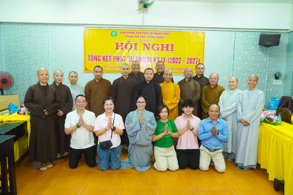 TP.HCM: Phân ban Phật tử Hải ngoại Trung ương tổng kết nhiệm kỳ IX, mở rộng hoạt động hoằng pháp nơi hải ngoại