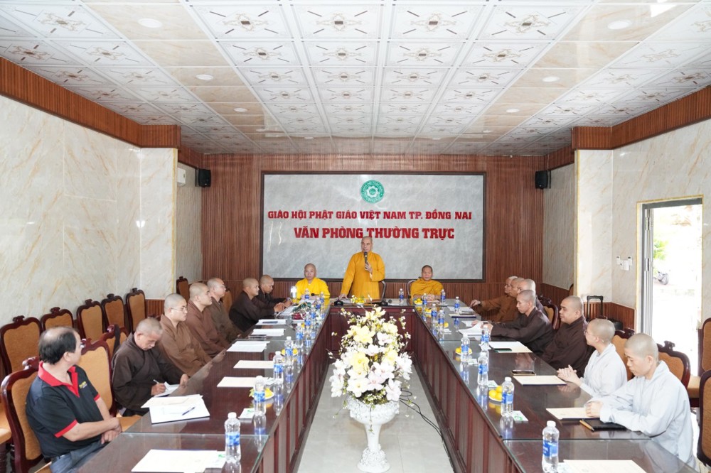 Đồng Nai: Ban Thông tin Truyền thông Phật giáo thành phố Đồng Nai họp phiên thứ nhất
