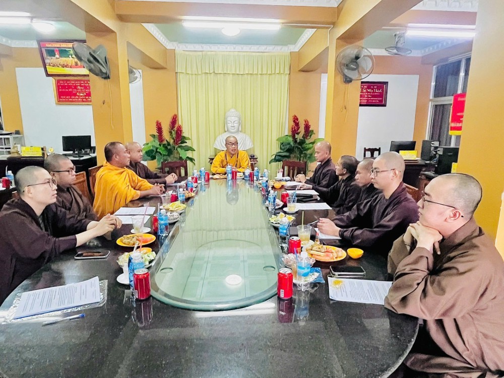 Đồng Tháp: Ban Hoằng pháp và Hướng dẫn Phật họp thống nhất tổ chức khóa tu dành cho Phật tử 