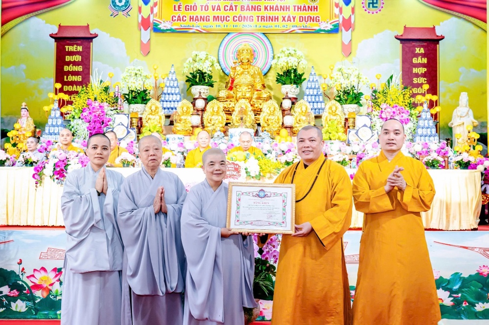 Thanh Hóa: Chùa Giáng khánh thành các hạng mục công trình và tổ chức lễ giỗ Tổ