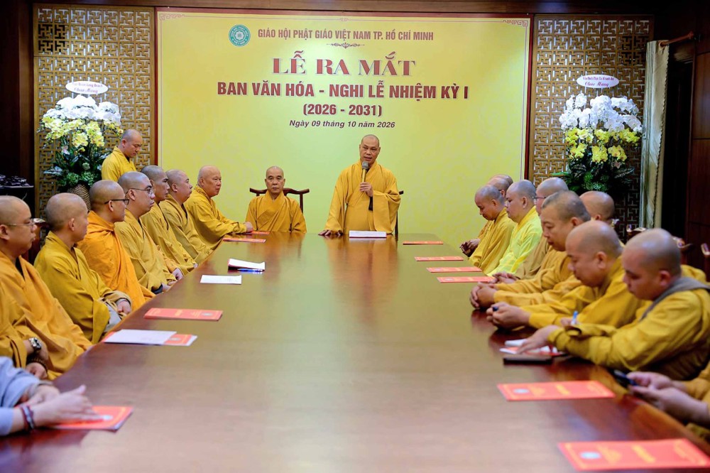 Ban Văn hóa – Nghi lễ GHPGVN TP.HCM họp phiên đầu tiên, triển khai các Phật sự trọng tâm 
