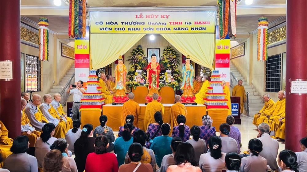 Cần Thơ: Lễ Huý kỵ cố Hoà thượng khai sơn chùa Năng Nhơn