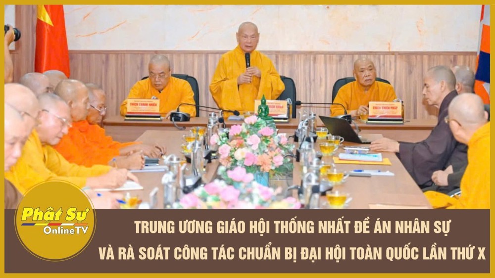 [Video] Trung ương Giáo hội thống nhất đề án nhân sự và rà soát công tác chuẩn bị Đại hội toàn quốc lần thứ X